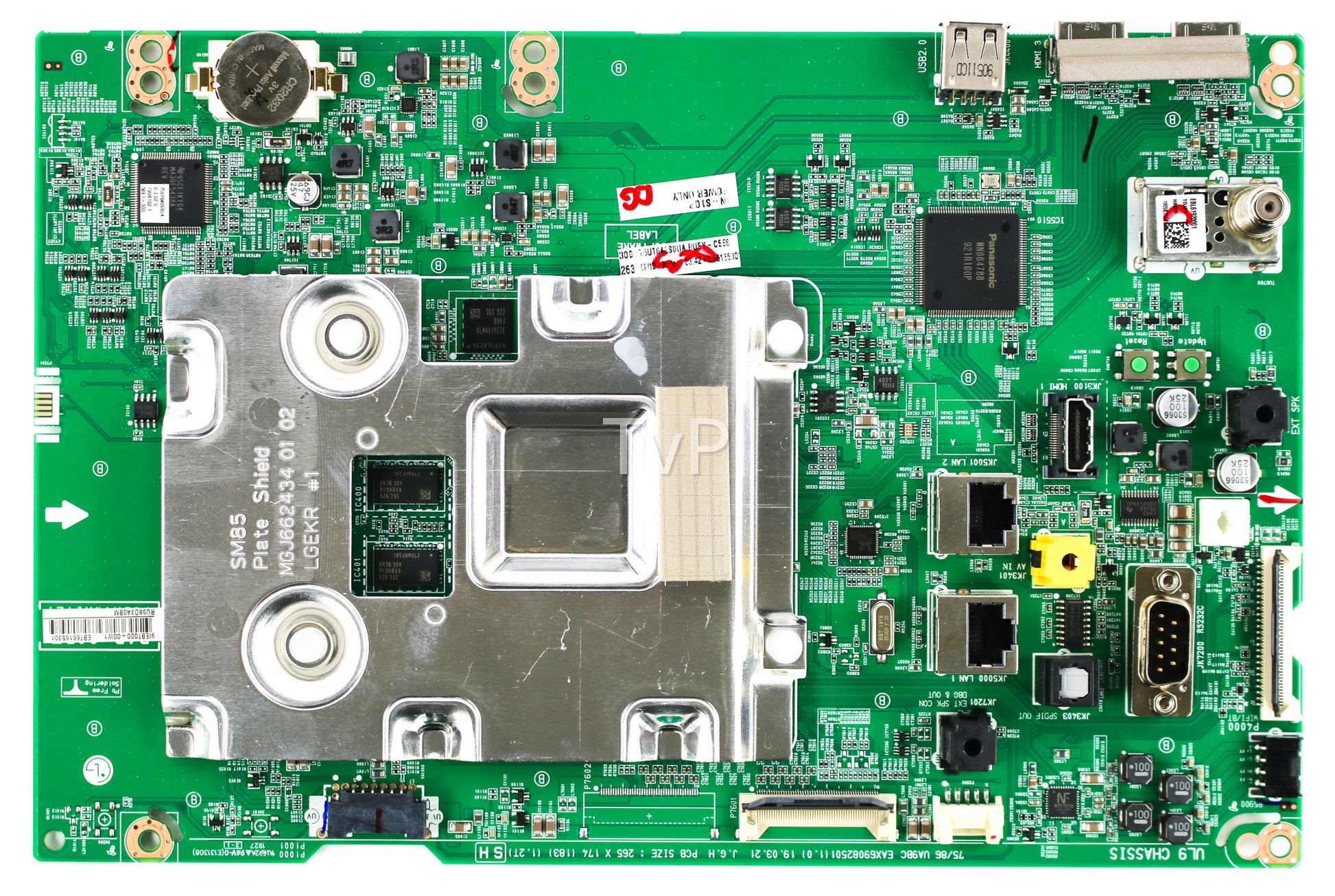 LG EBU65827101 Main Board for 75UT640